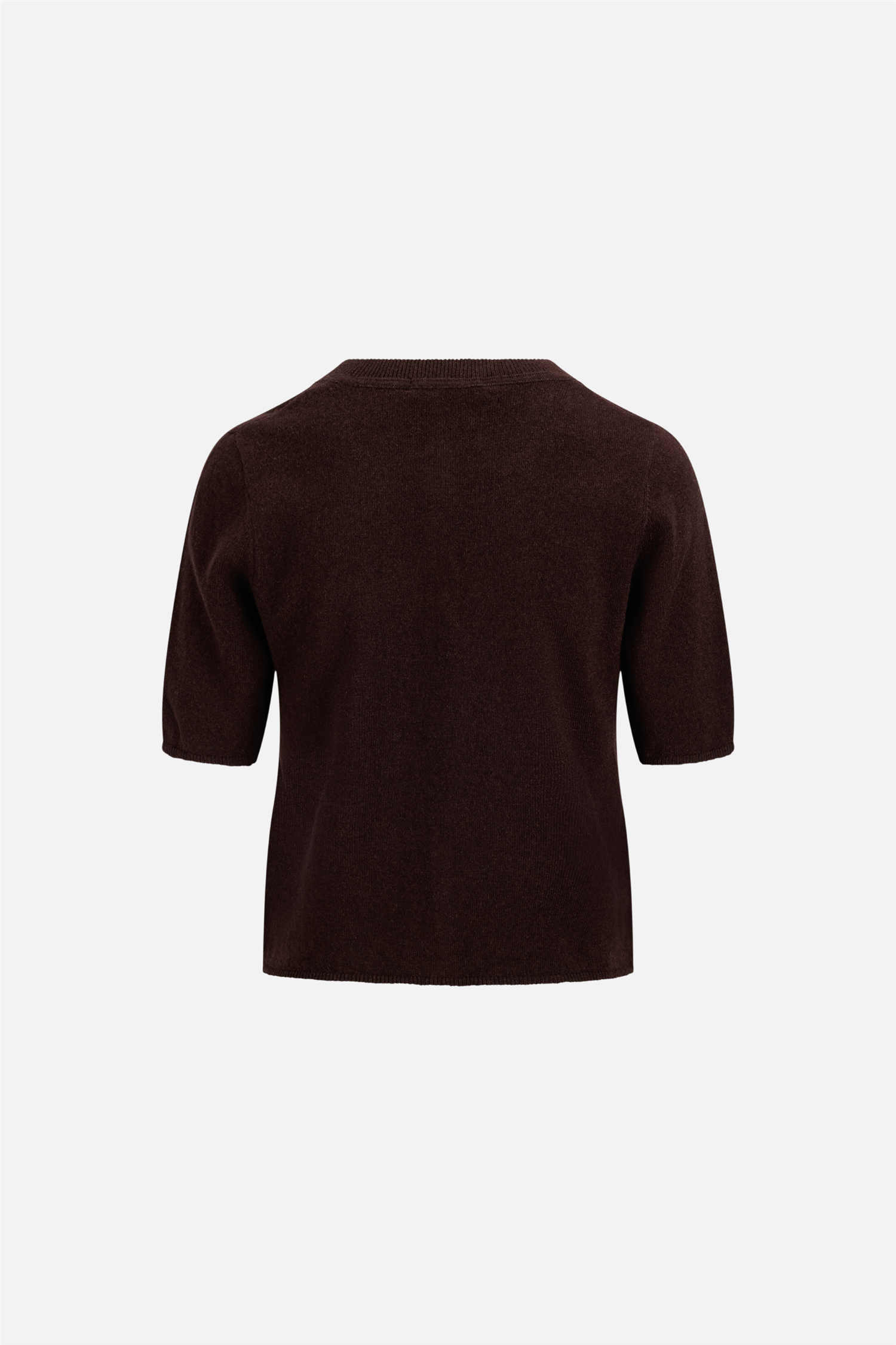 Indira SS Cardigan Coffee.