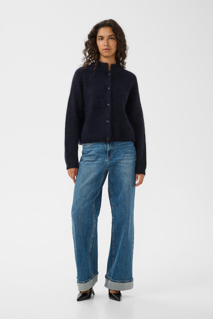 GZdebbie cardigan Navy Melange.