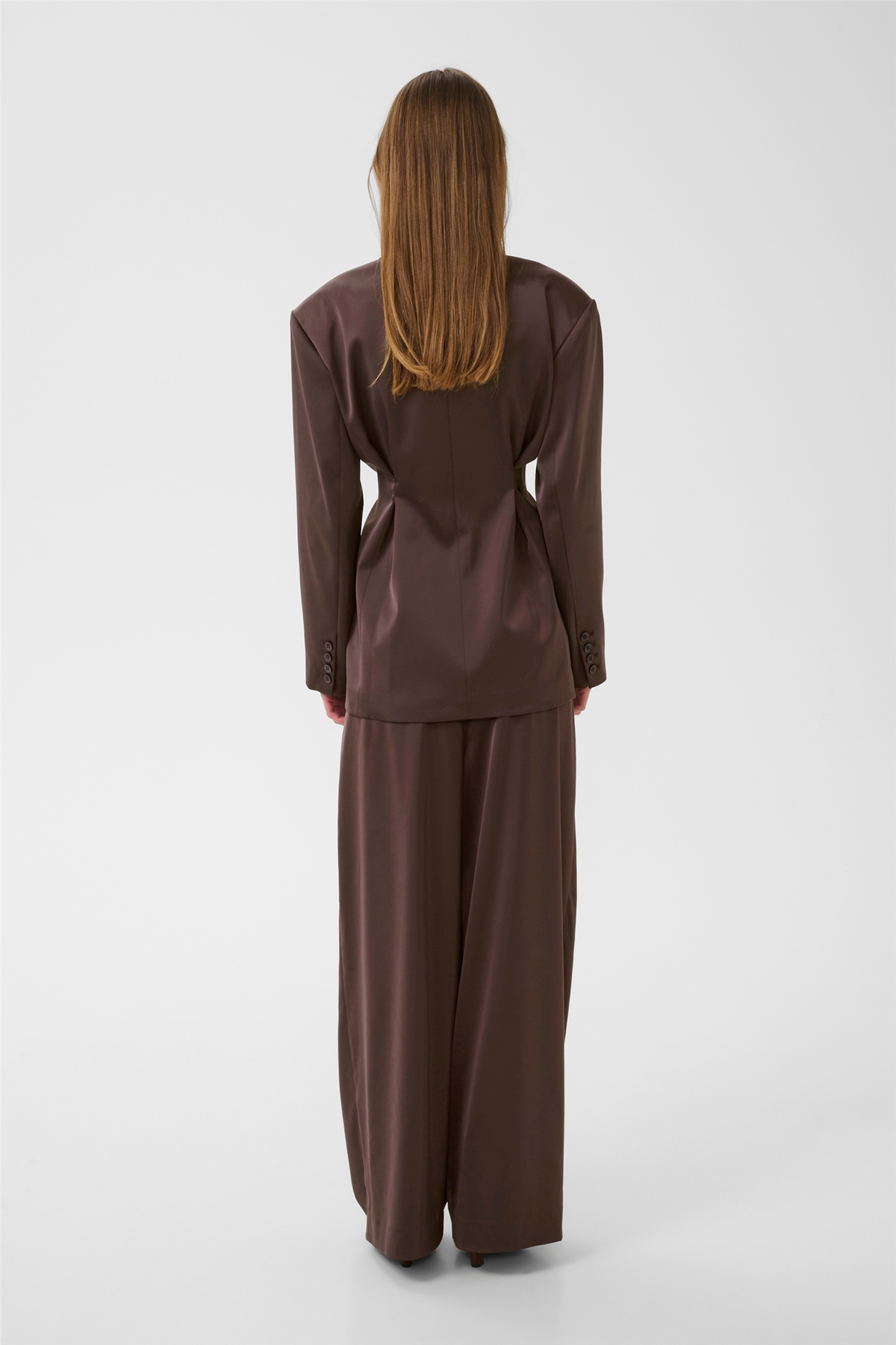 GZelva waist blazer Deep Plum
