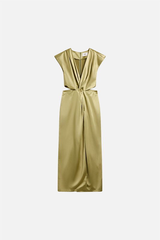 Zephyr Dress Sage Green.