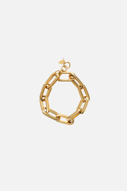Golden Link Bracelet Gold