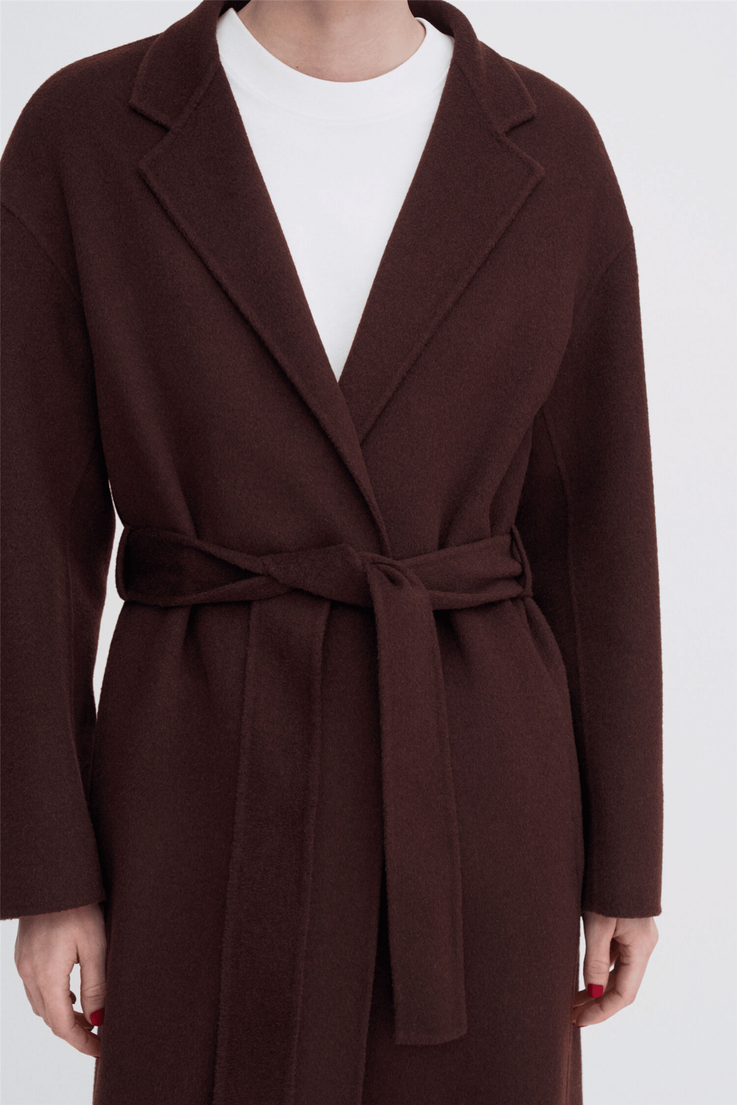 Alexa Coat Burgundy