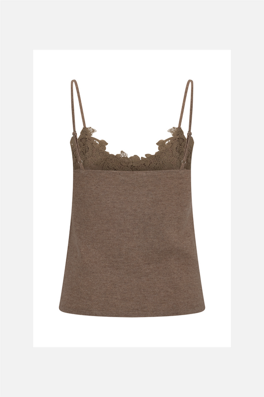 Indira Top Brown