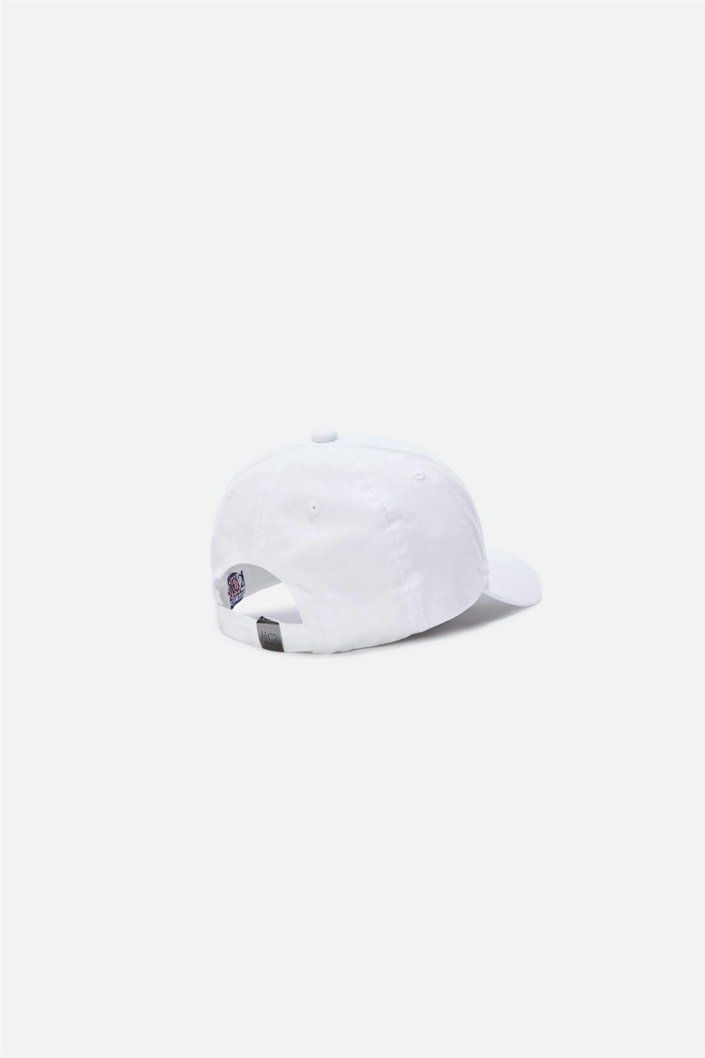 Davis Baseball Cap White Denim