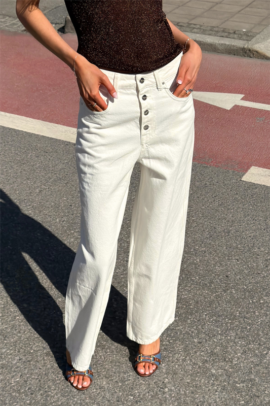 Loose Pant Cream