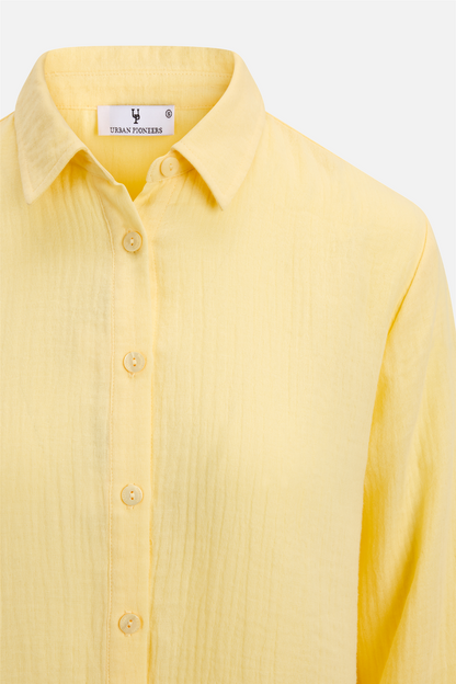 Lorentine Shirt Pastel Yellow.