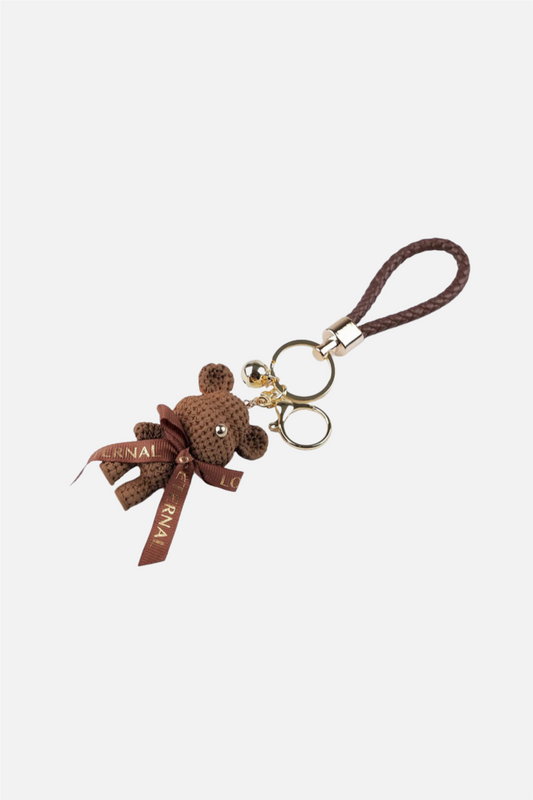 Teddy Bag Charm Camel