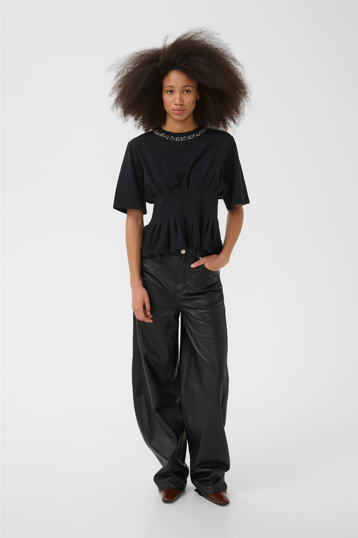 GZinez deco tee Black.
