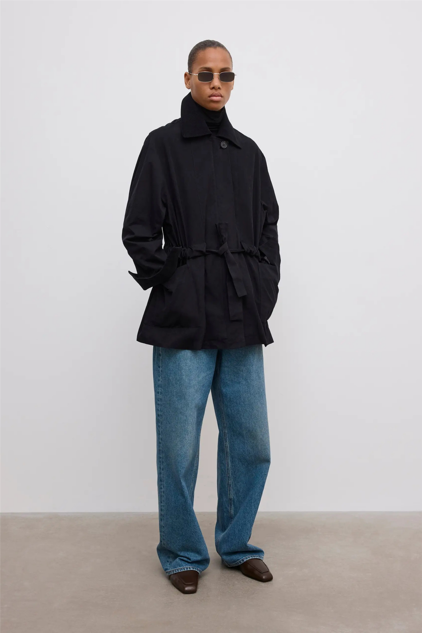 Field Cotton Jacket Black.