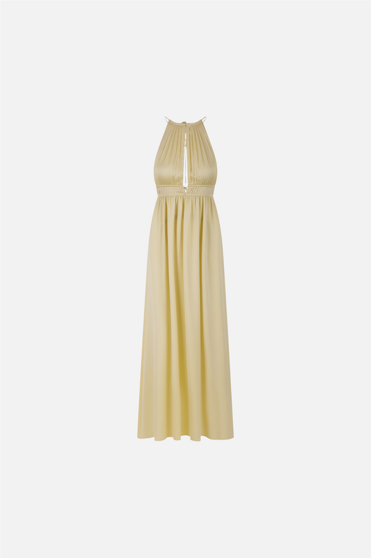 Lillibeth Dress Pastel Yellow.