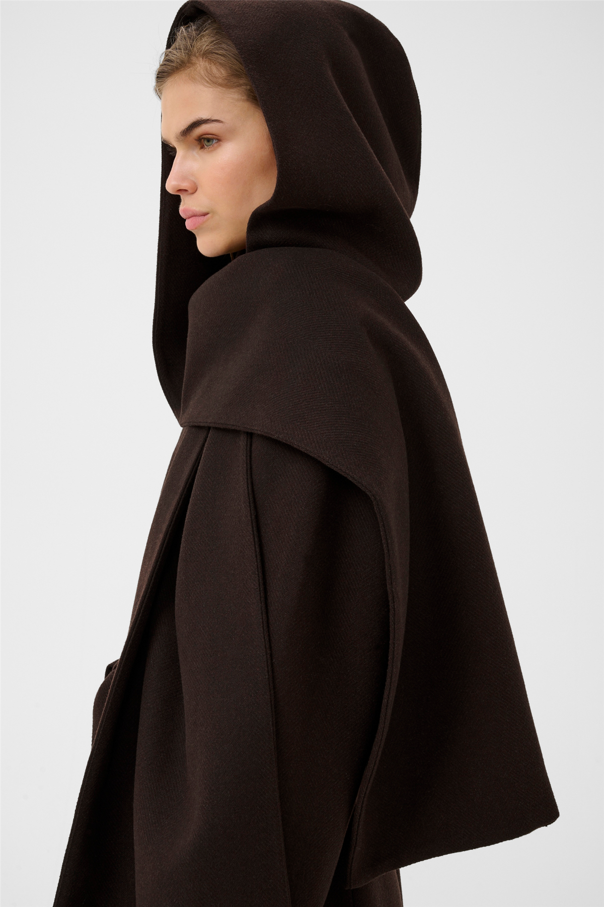 GZvenja hood scarf Ganache.