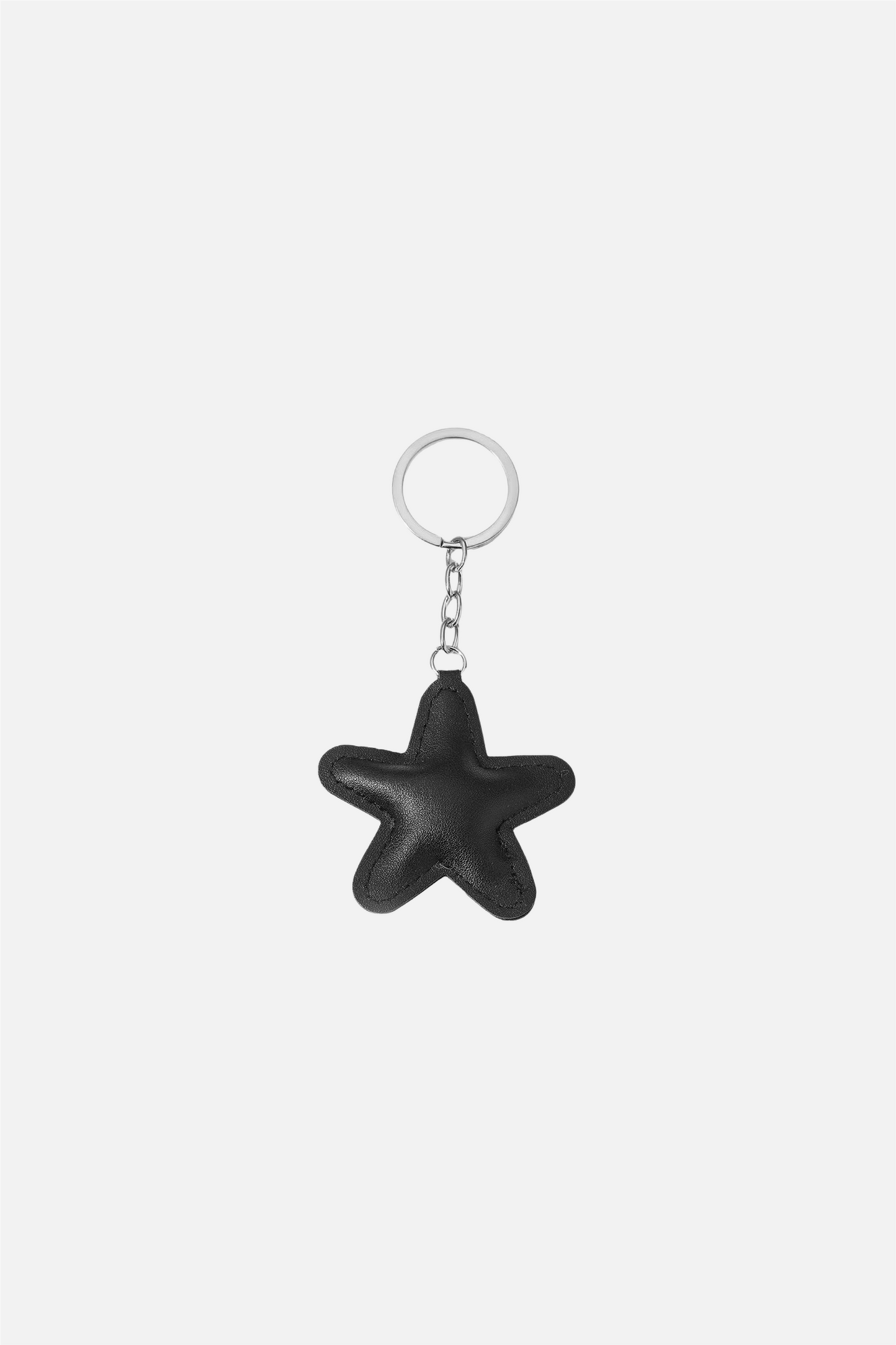 Star Bag Charm Black