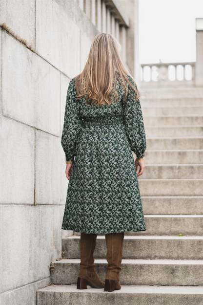RAUSAstrid Dress AOP Eden Flower