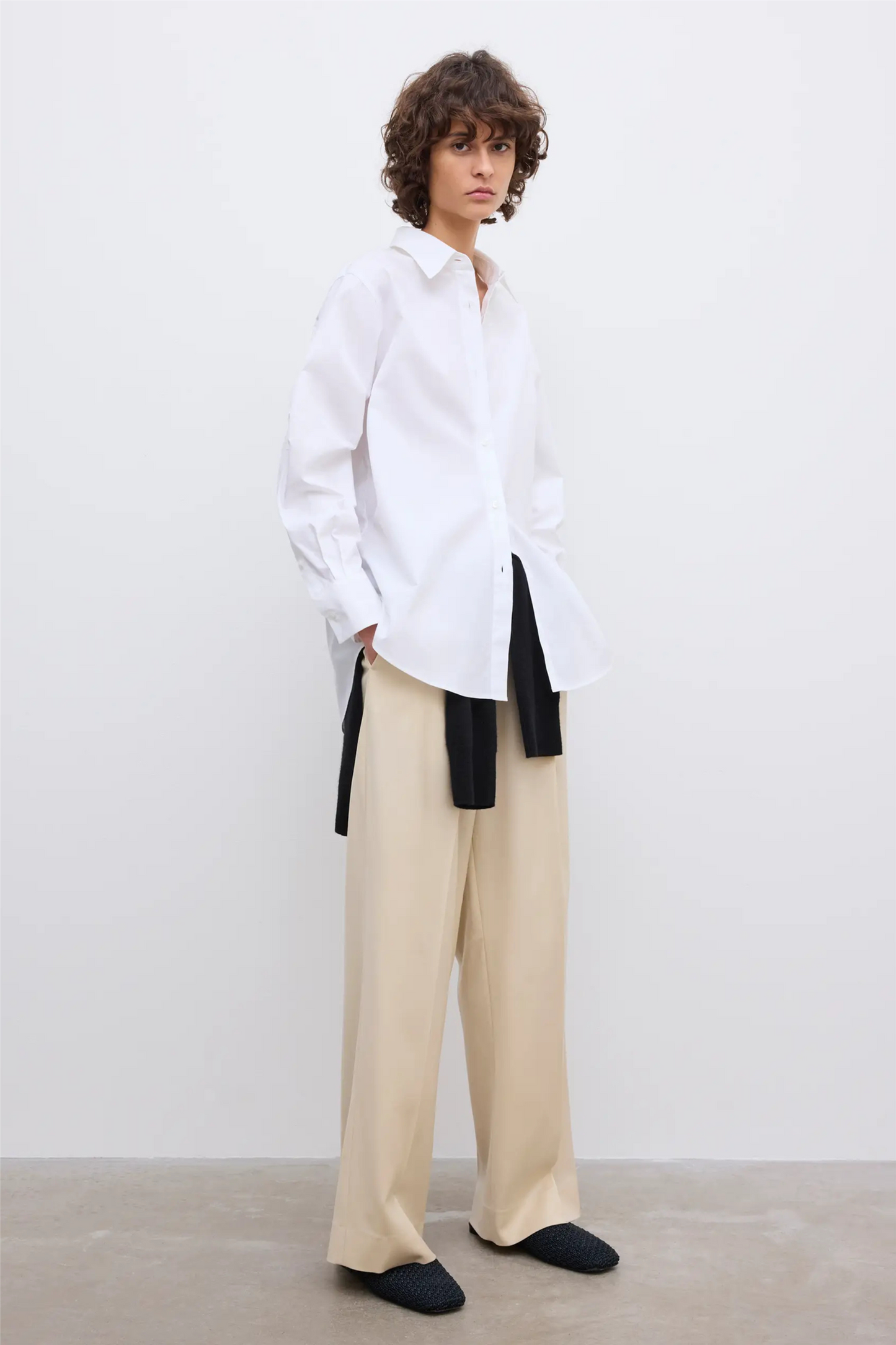 Relaxed Shirt White