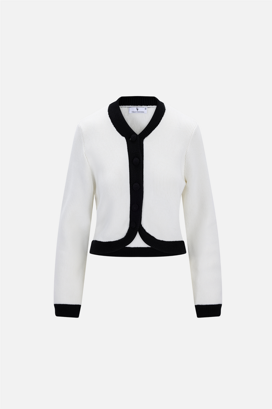 Rialta Cardigan Cream.