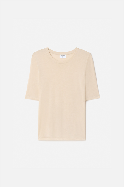 Elena tee Pearl Beige