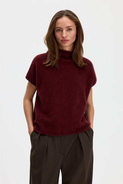 Ximena sweater Mahogany Red