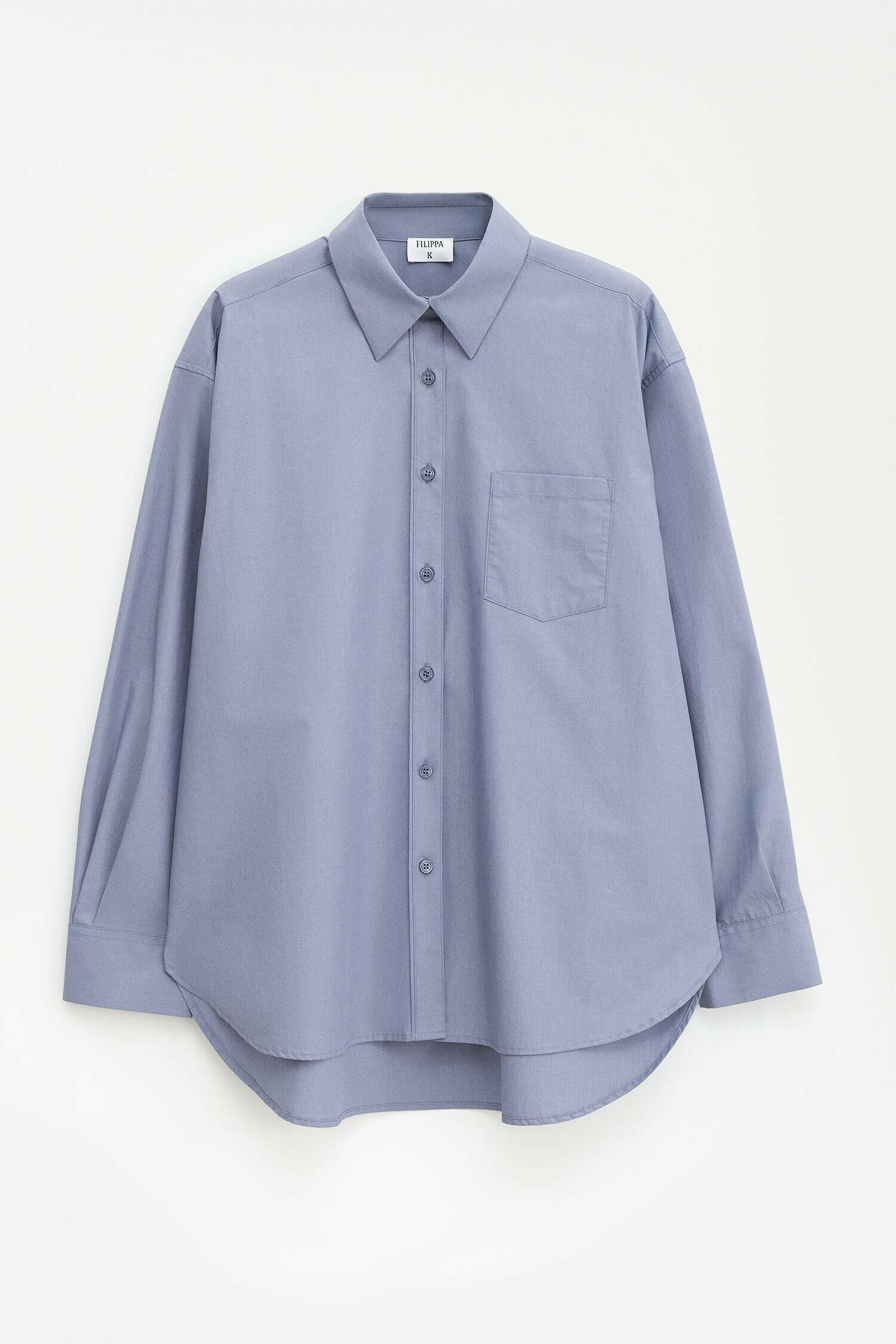 Sammy shirt Grey Blue.