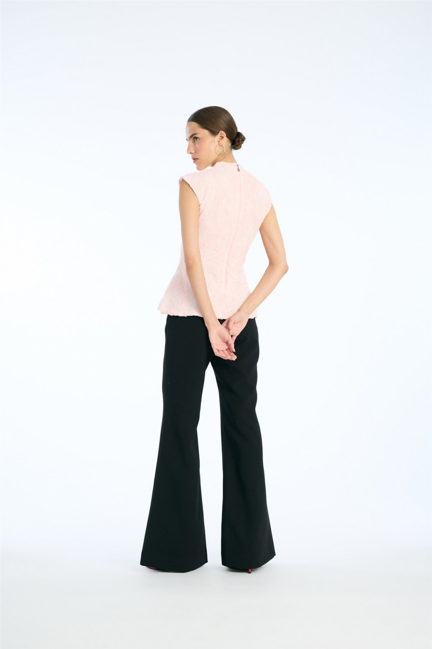 Mesh Sleeveless Top Orchid Ice