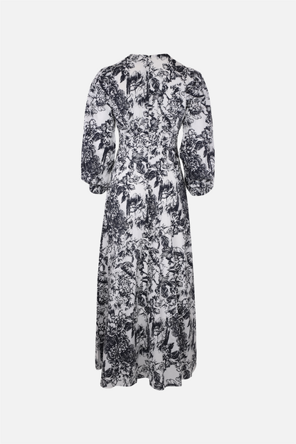 Faniana Dress Navy Aop