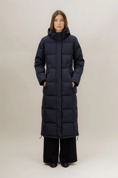 Laya Down Coat Dark Sapphire