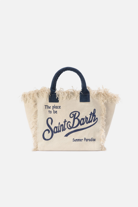 Canvas Vanity Bag White