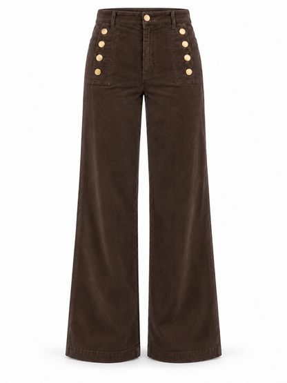 Giudith Cord Jeans Moro