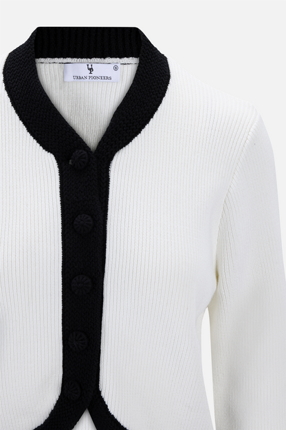 Rialta Cardigan Cream.