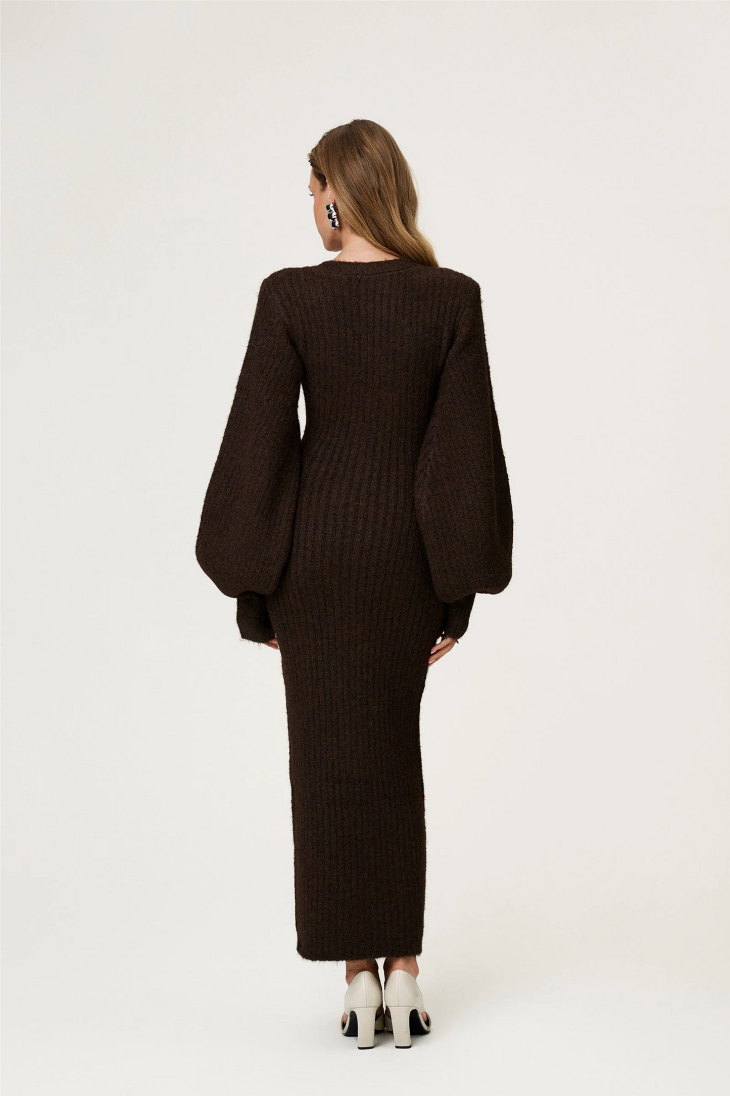 Montana Maxi dress Brown Melange