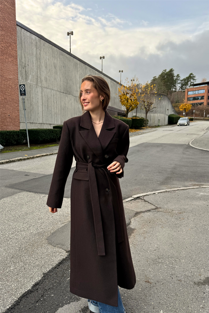 GZvenja long coat Ganache.