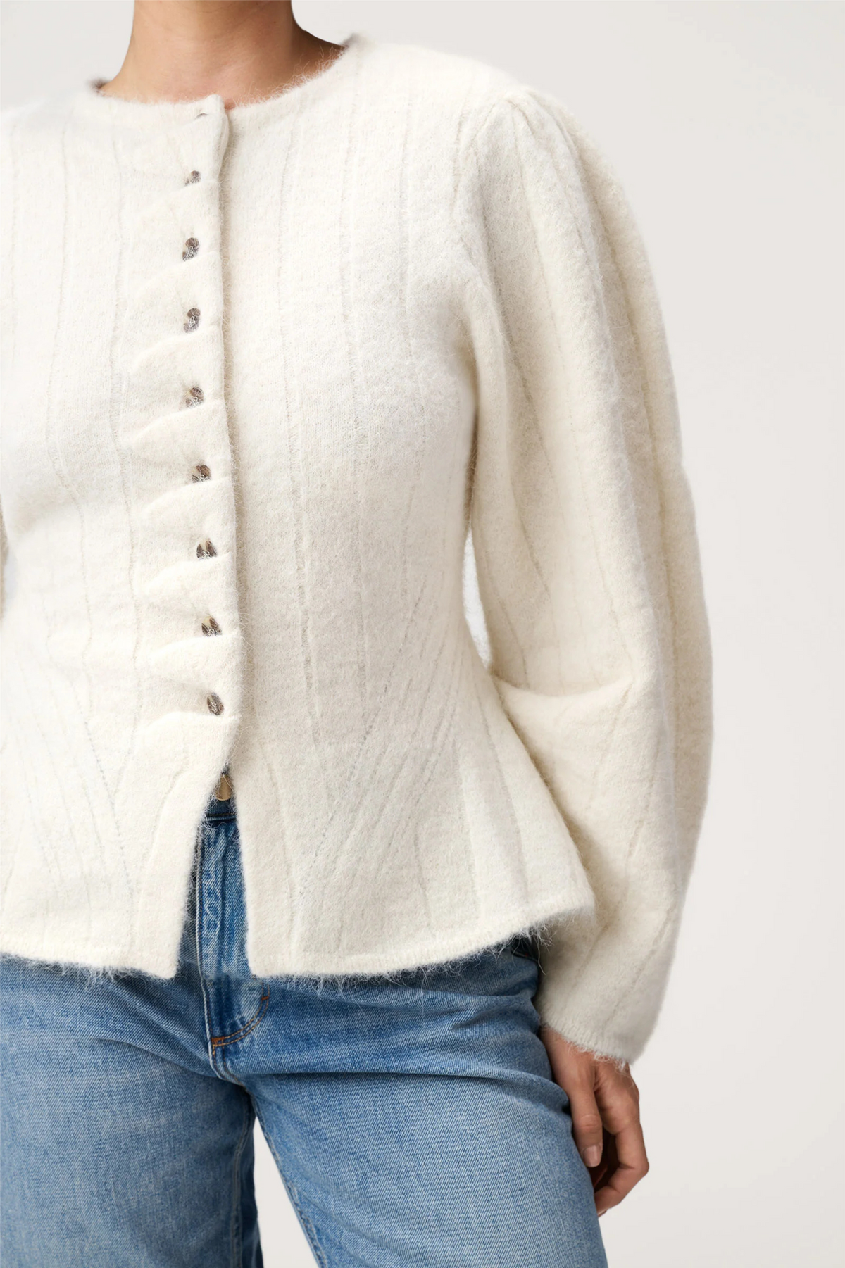 Arolla Cardigan Créme White