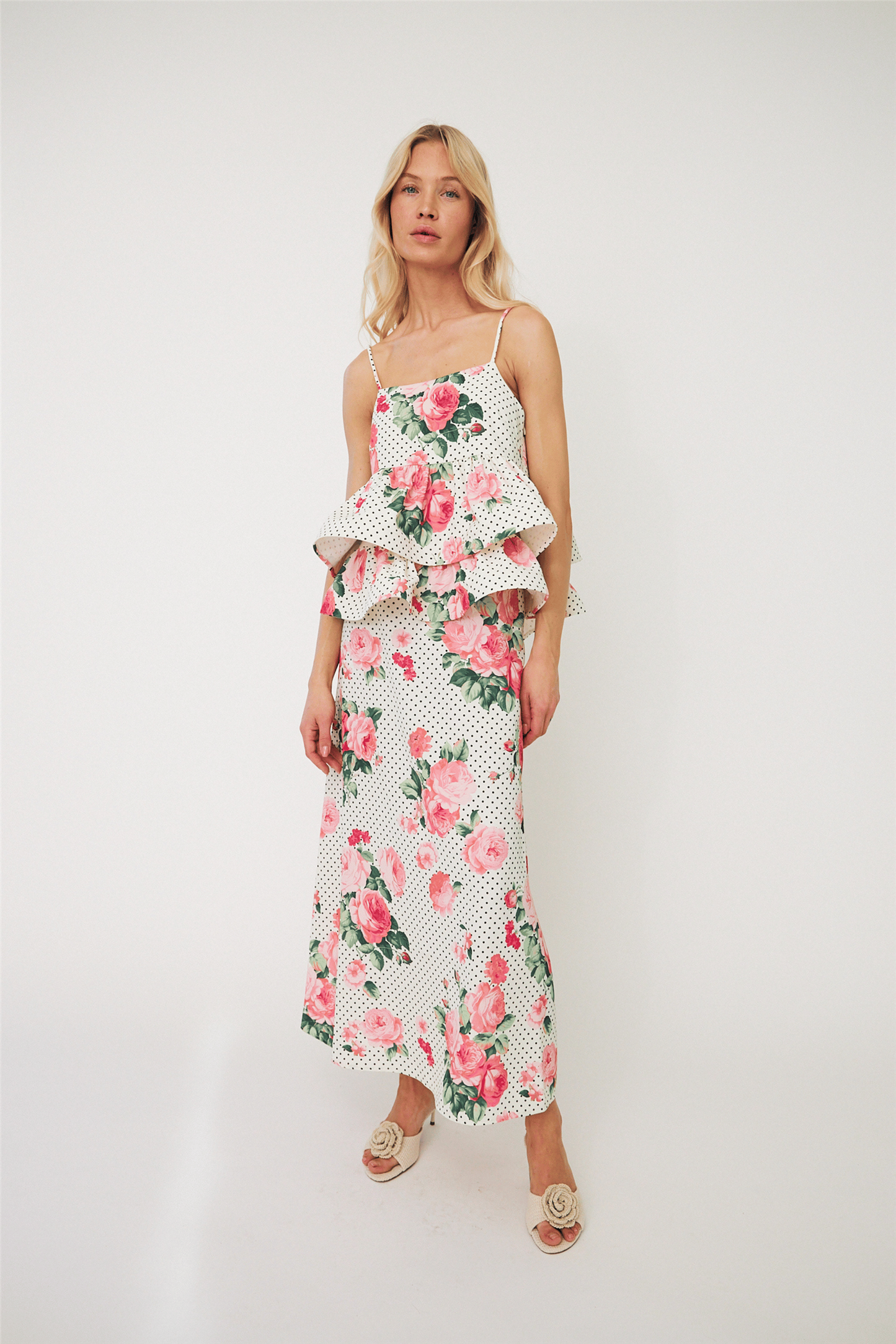 Josellecras Skirt Polka Rose