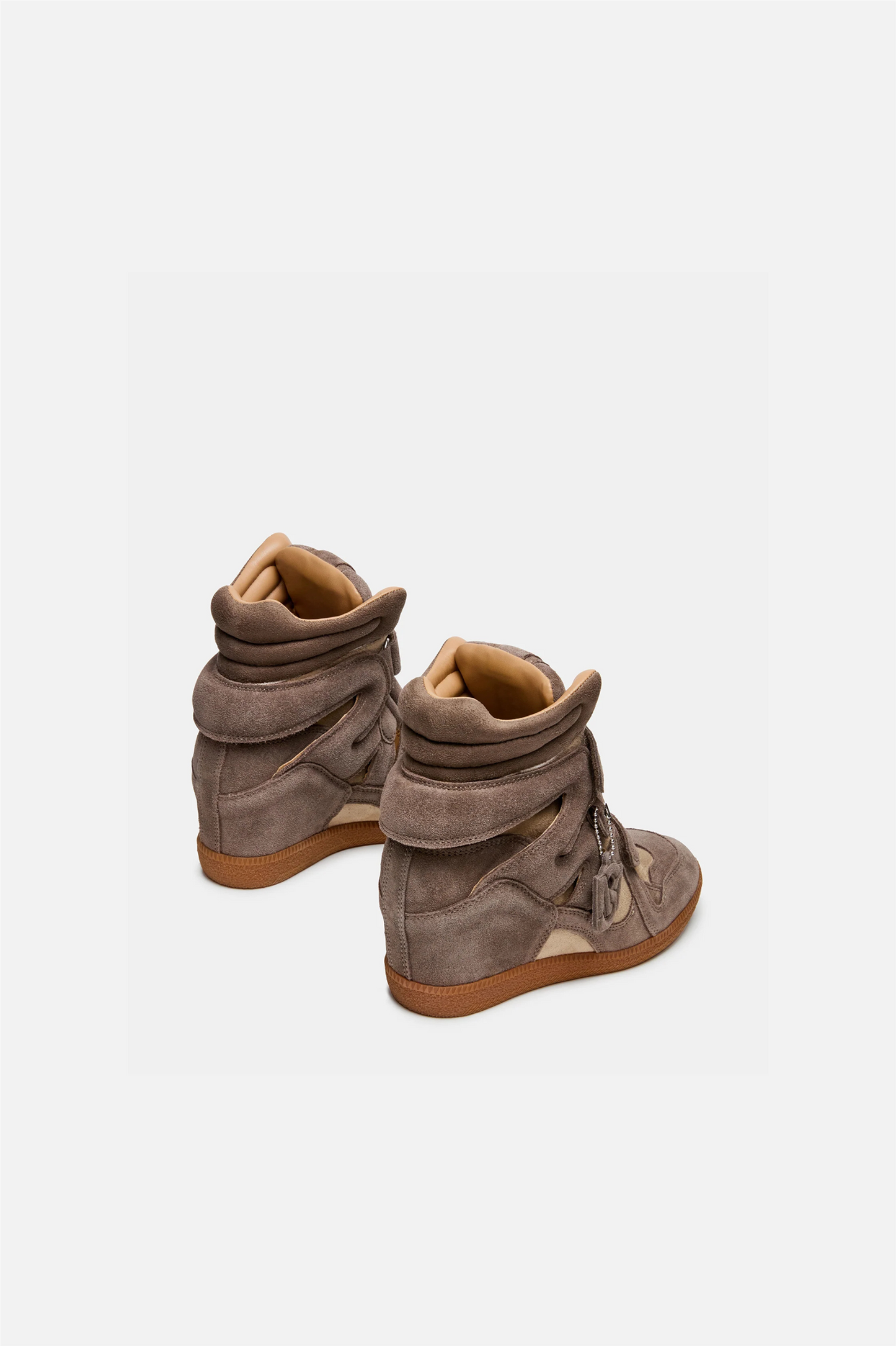 Mavis Taupe Suede