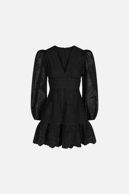 Castle Lace Dress Black.