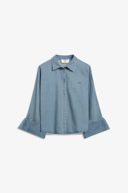 Atari Denim Shirt Chambray Blue