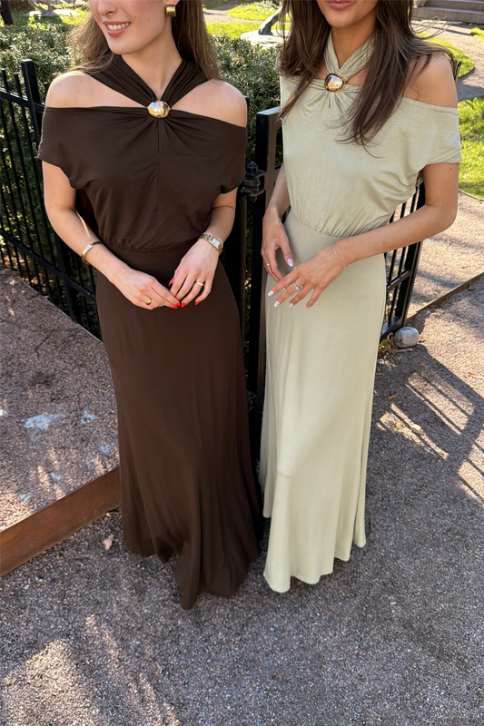 Capri Dress Brown