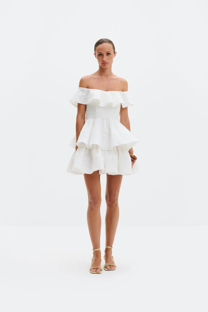 Tracy Mini Dress White