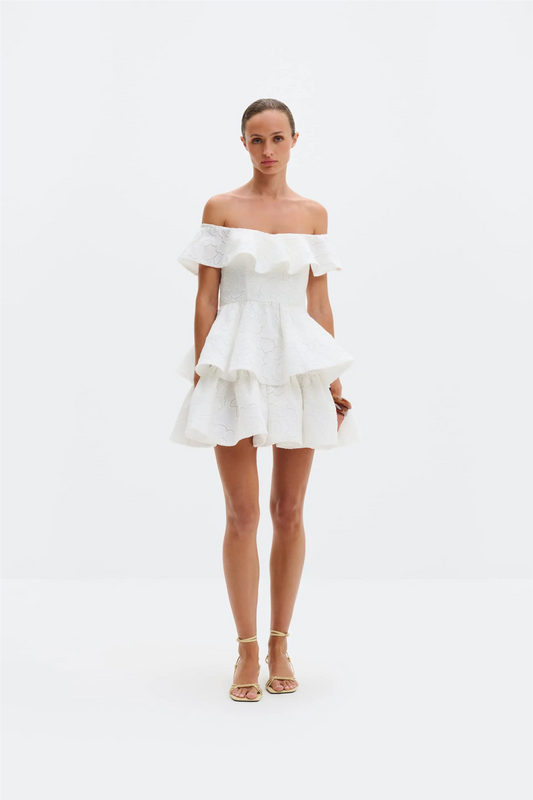 Tracy Mini Dress White