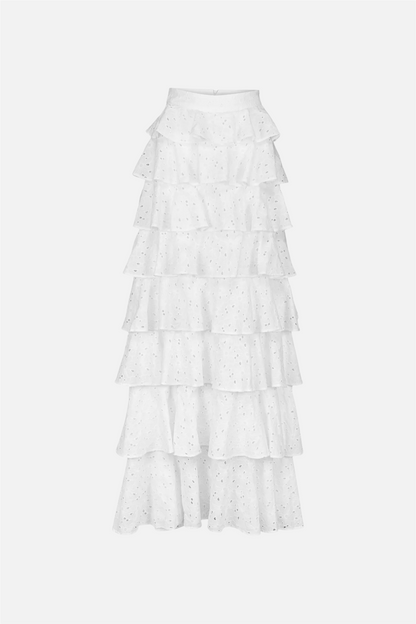 Angel Maxi Skirt White
