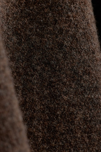 Vail Merino Shawl Brown Melange.