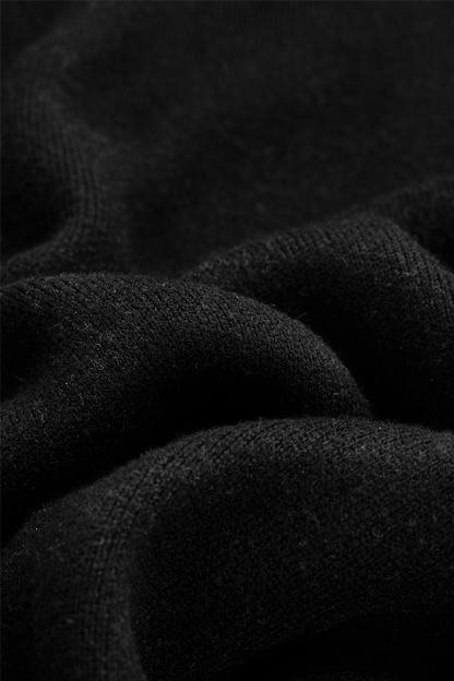 Serge Scarf Black.