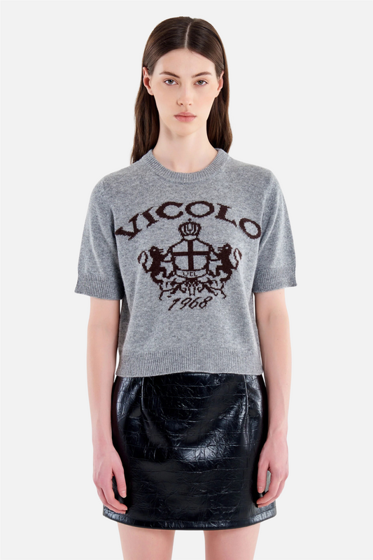 Knit Tee Grigio