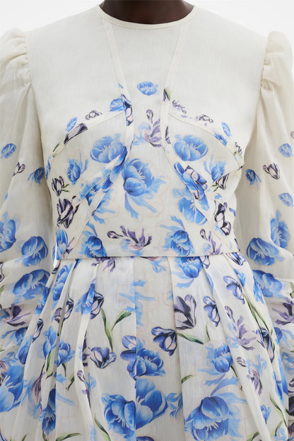 Leoni Mini Dress Tulip Blue