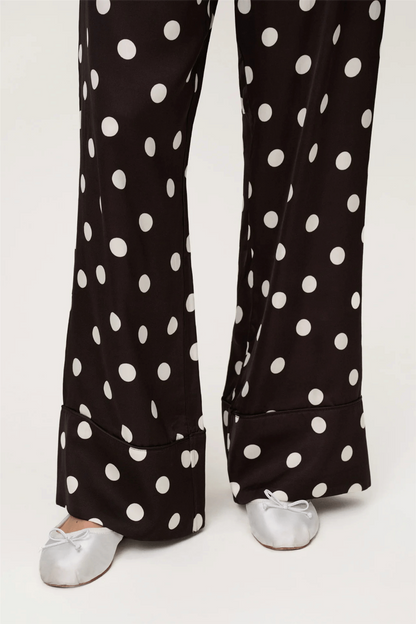 Aspen Pyjamas Brown Dot