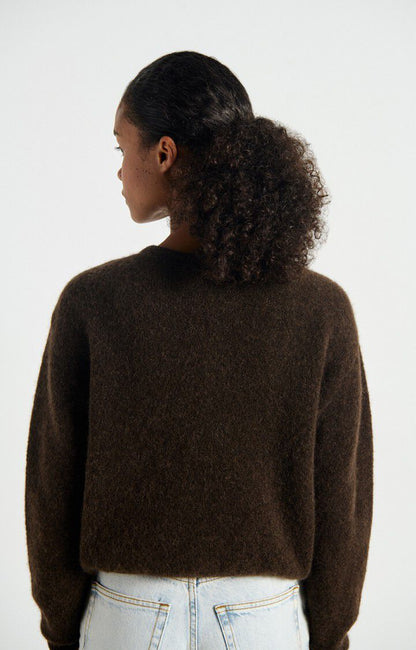 Vitow cardigan Brun