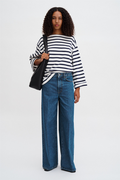 Cotton mariner top White