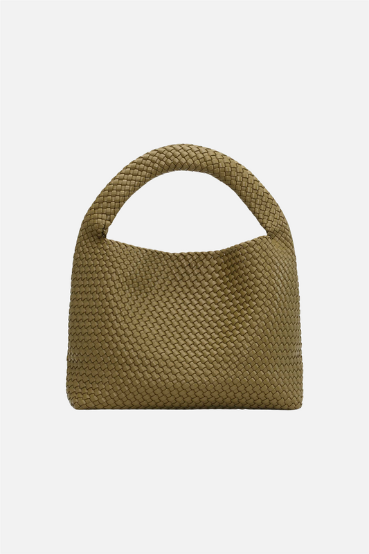 Woven Daily Shopper + Pouch Green.