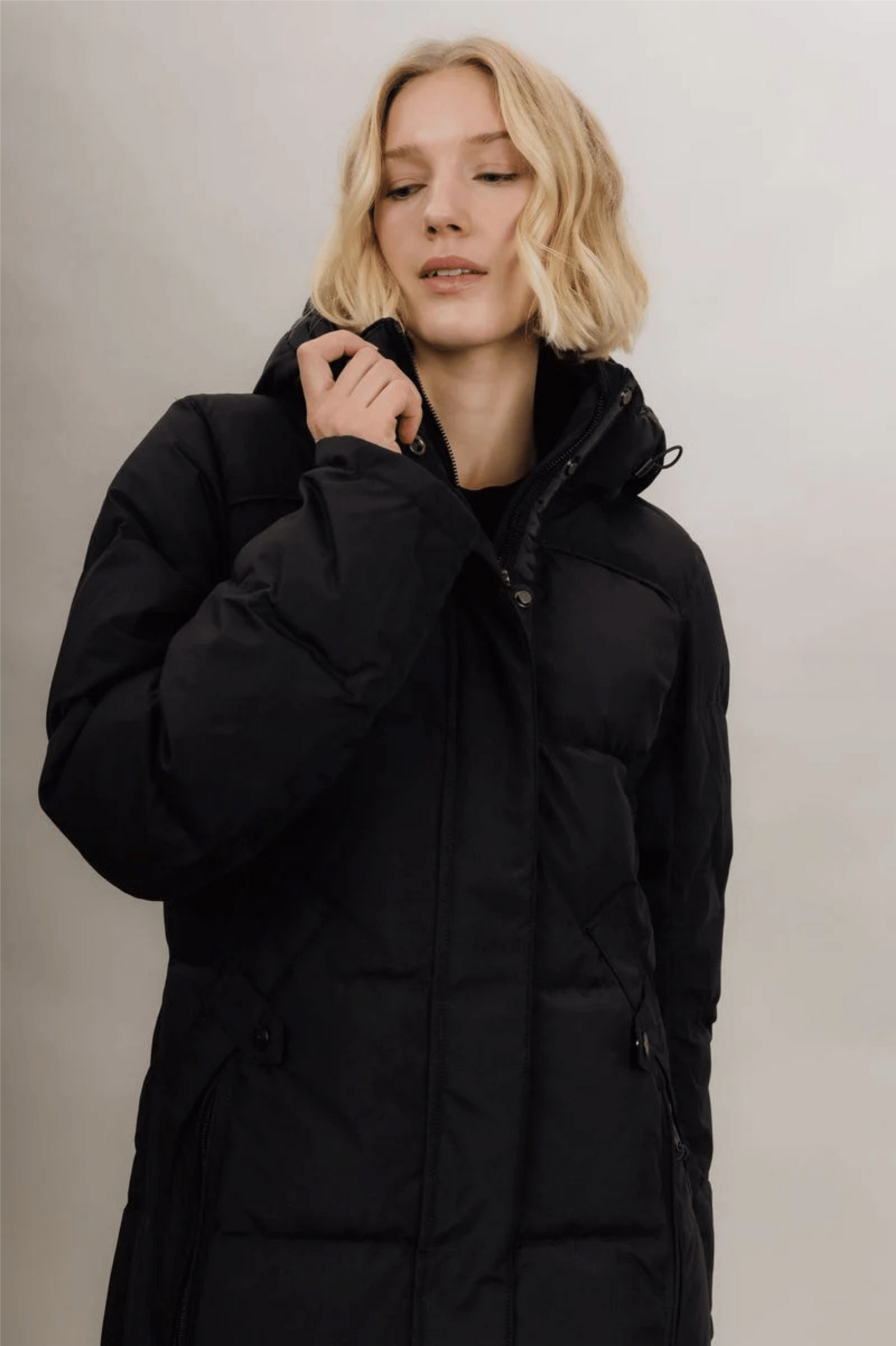 Laya Down Coat Black