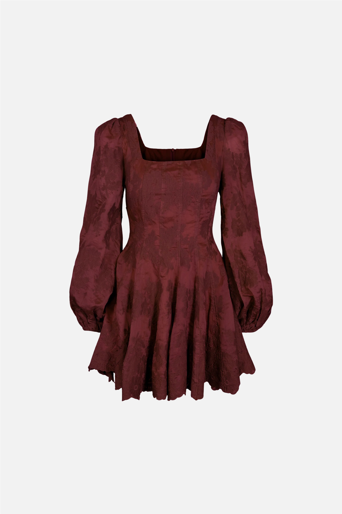 Sophie Lace Dress Bordeaux.