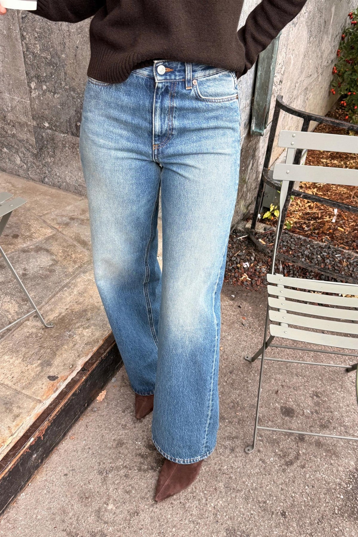 Baggy Fit Denim Vintage Blue